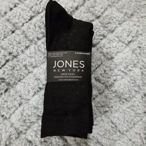 Jones New York Crew Socks- 6 Pairs